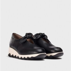 Wonders - SIMON 11 Wedge Shoe 7611 - Black